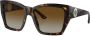 Bvlgari Zonnebril met oversized montuur Groen - Thumbnail 3