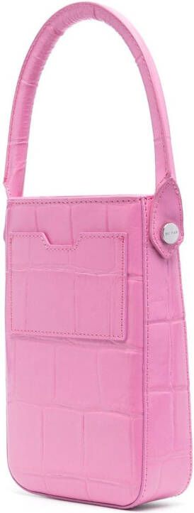 BY FAR Ava kleine shopper Roze