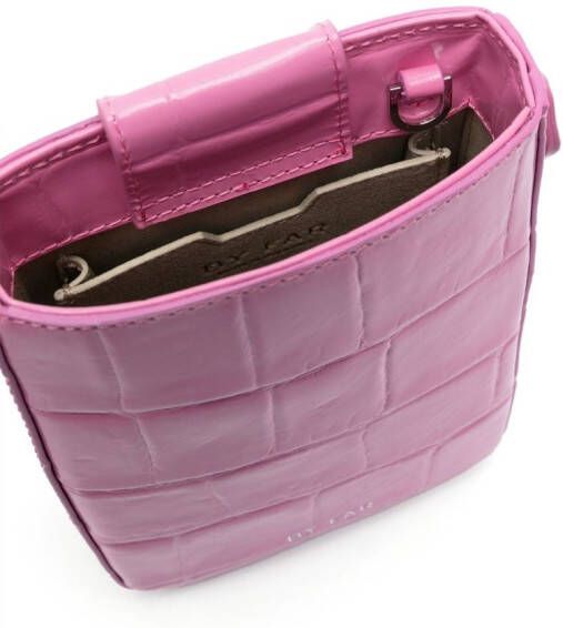 BY FAR Ava kleine shopper Roze