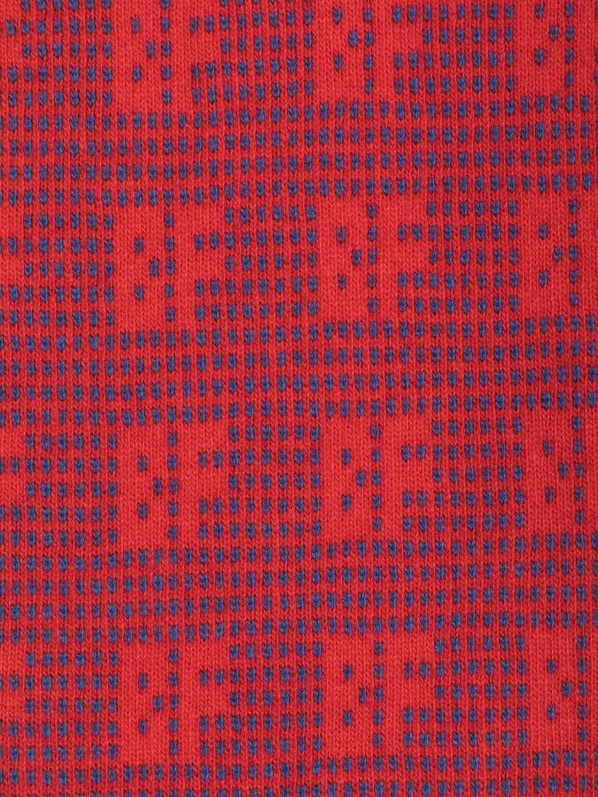 BY FAR Sjaal met jacquard Blauw