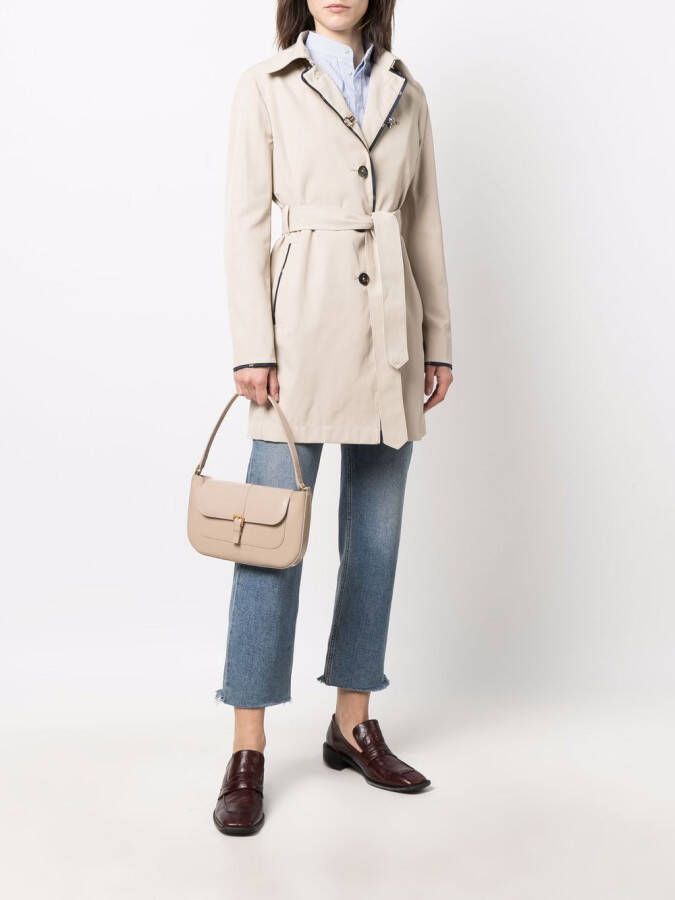 BY FAR Miranda schoudertas Beige