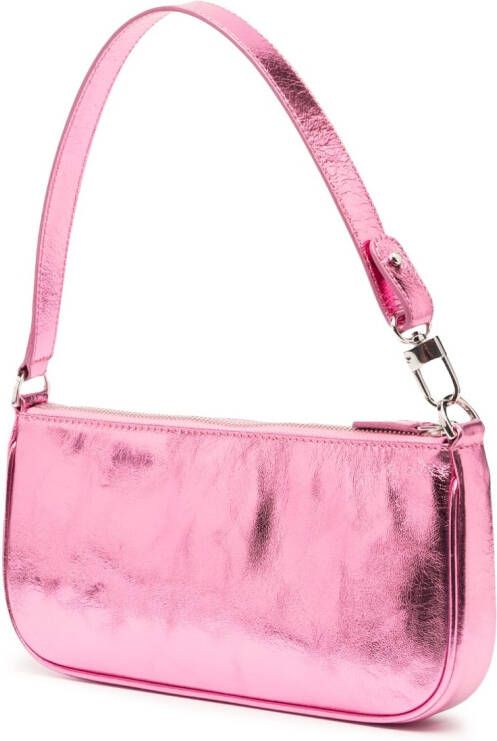 BY FAR Rachel kleine schoudertas Roze