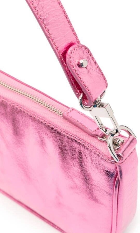 BY FAR Rachel kleine schoudertas Roze