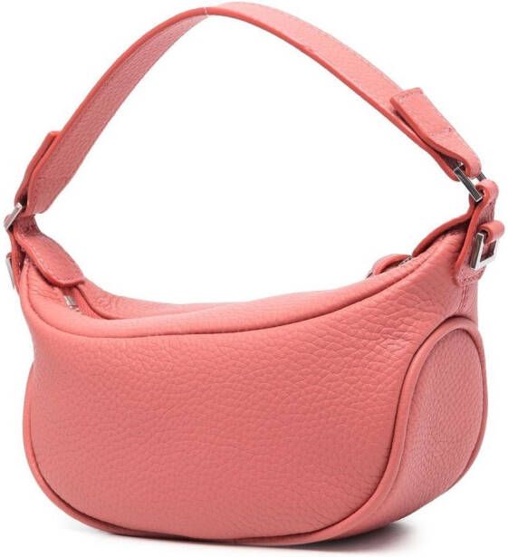 BY FAR Shopper met textuur Roze