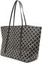 By Malene Birger Abi shopper met monogramprint Zwart - Thumbnail 3