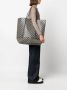 By Malene Birger Abigail shopper met print Zwart - Thumbnail 2