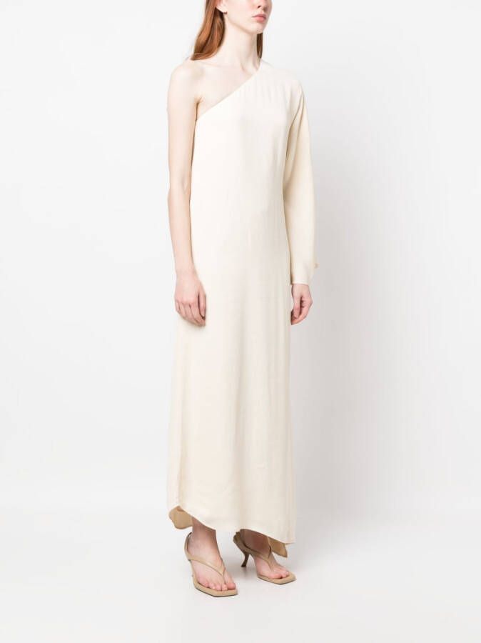 By Malene Birger Asymmetrische jurk Beige
