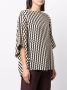 By Malene Birger Vasinkan blouse met boothals Beige - Thumbnail 2