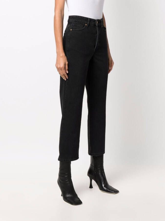 By Malene Birger Cropped jeans Zwart