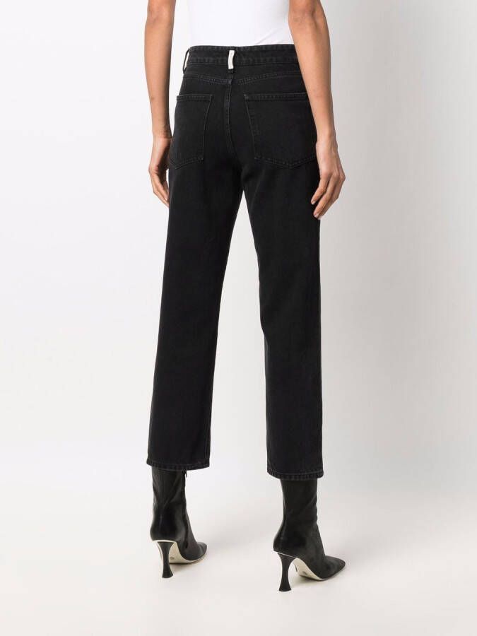 By Malene Birger Cropped jeans Zwart