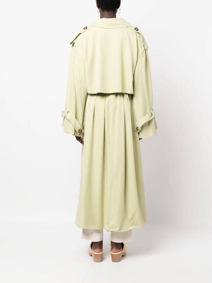 By Malene Birger Jas met dubbele rij knopen Groen