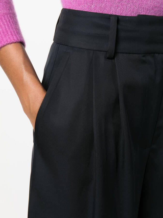By Malene Birger High waist broek Zwart