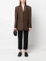 By Malene Birger Mid waist pantalon Zwart - Thumbnail 2