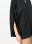 By Malene Birger Blouse met splitten in de mouwen Zwart - Thumbnail 5