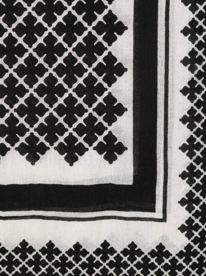 By Malene Birger Wollen sjaal Zwart