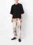 By Walid T-shirt met geborduurde bloemen Zwart - Thumbnail 3