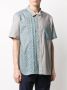 By Walid Carson overhemd met vlakken Blauw - Thumbnail 3