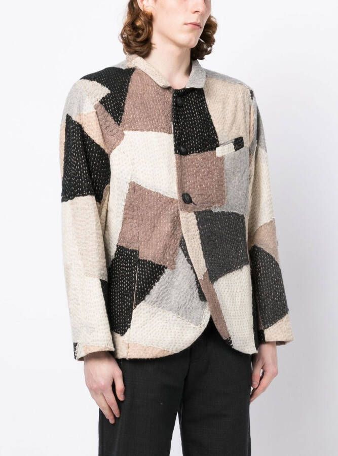 By Walid Jack met patchwork Veelkleurig