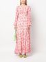 ByTiMo Jurk met bloemenprint Roze - Thumbnail 2