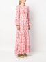 ByTiMo Jurk met bloemenprint Roze - Thumbnail 3