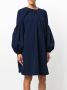 Calvin Klein bell-sleeved dress Blauw - Thumbnail 3