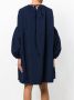 Calvin Klein bell-sleeved dress Blauw - Thumbnail 4