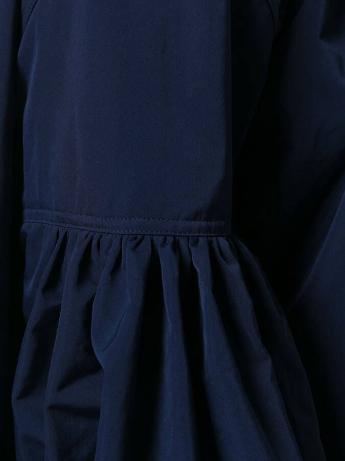 Calvin Klein bell-sleeved dress Blauw