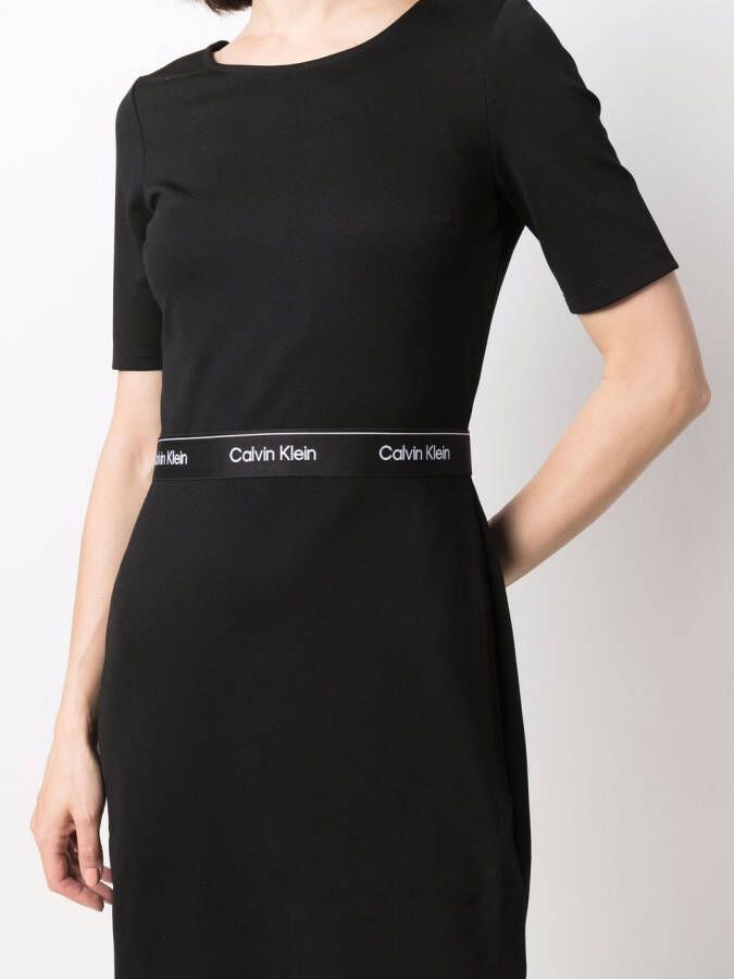 Calvin Klein Bodycon jurk Zwart