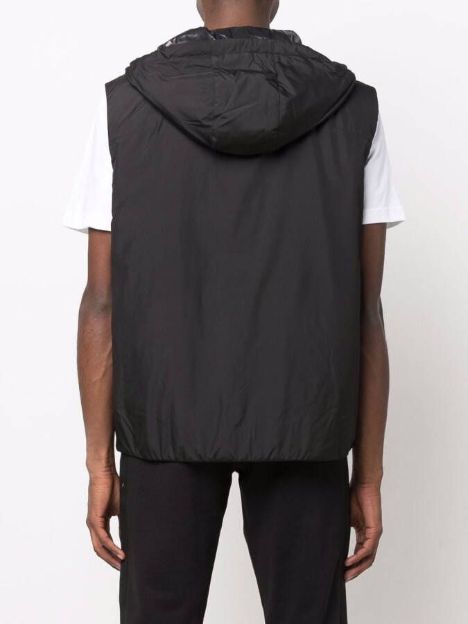 Calvin Klein Bodywarmer met capuchon Zwart