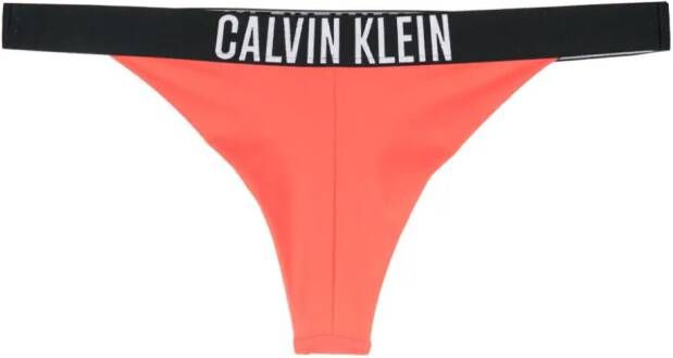 Calvin Klein Bikinislip met logoband Rood