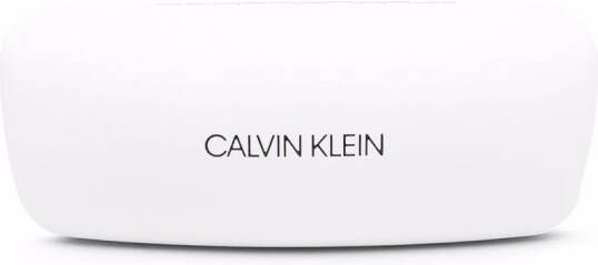 Calvin Klein Bril met rond montuur Goud
