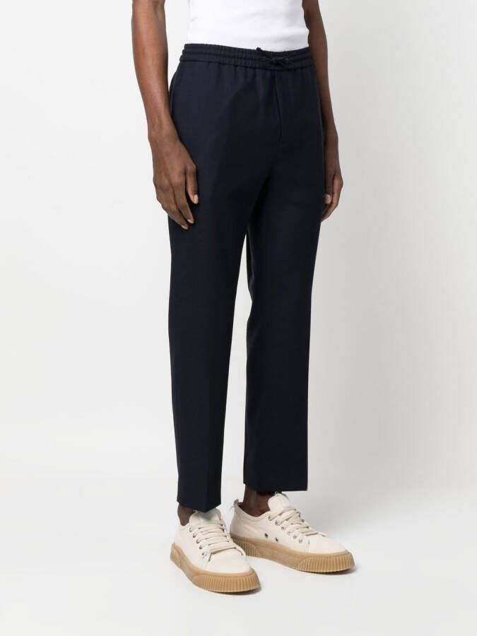 Calvin Klein Broek met trekkoordtaille Blauw