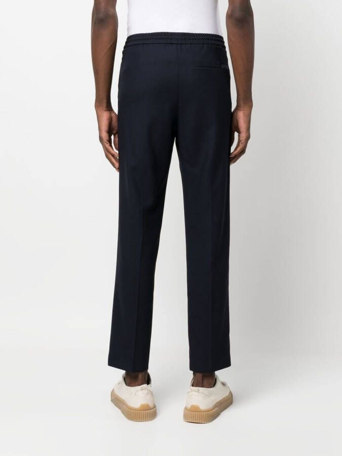 Calvin Klein Broek met trekkoordtaille Blauw