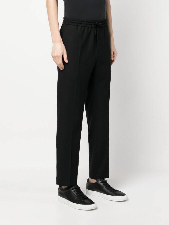 Calvin Klein Broek met trekkoordtaille Zwart