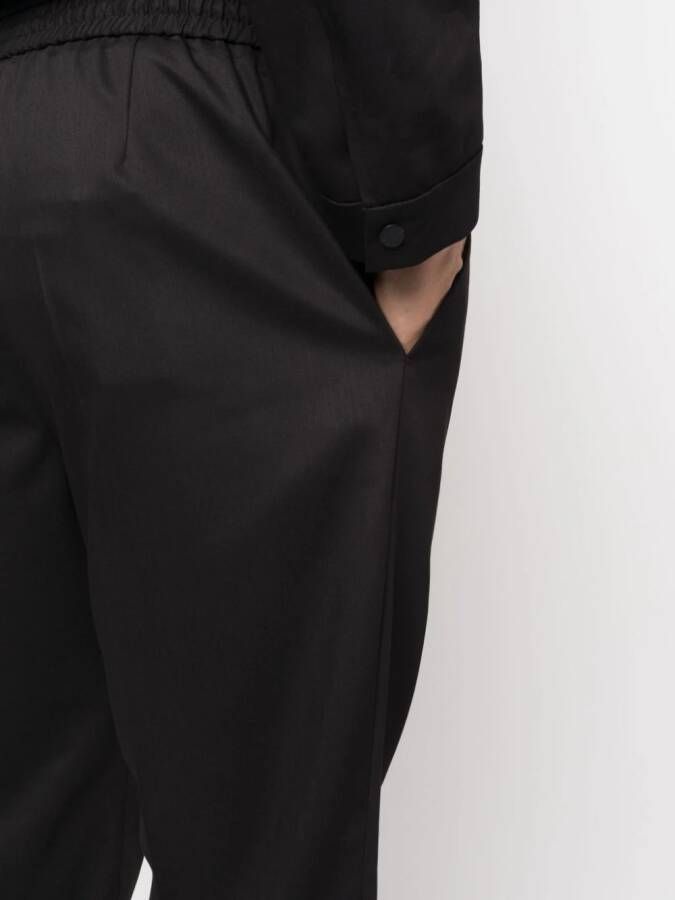 Calvin Klein Chino met trekkoordtaille Zwart