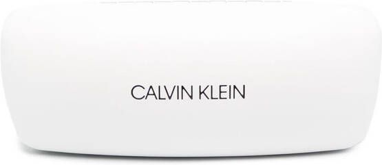 Calvin Klein CK19306 zonnebril met rond montuur Bruin