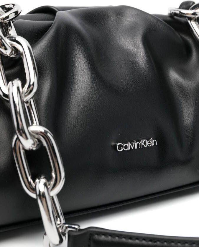 Calvin Klein Clutch met logo Zwart
