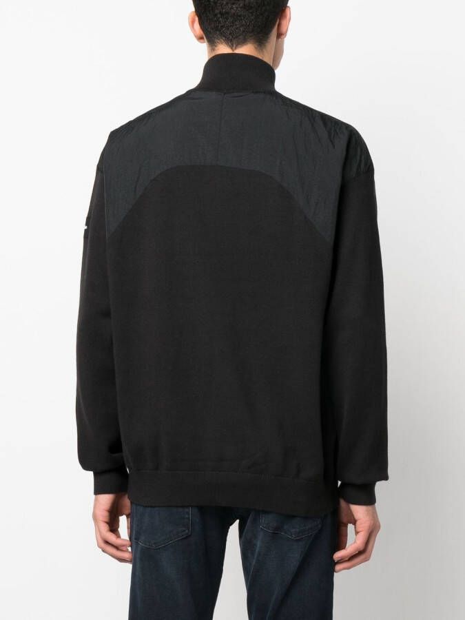 Calvin Klein Trui met rits Zwart