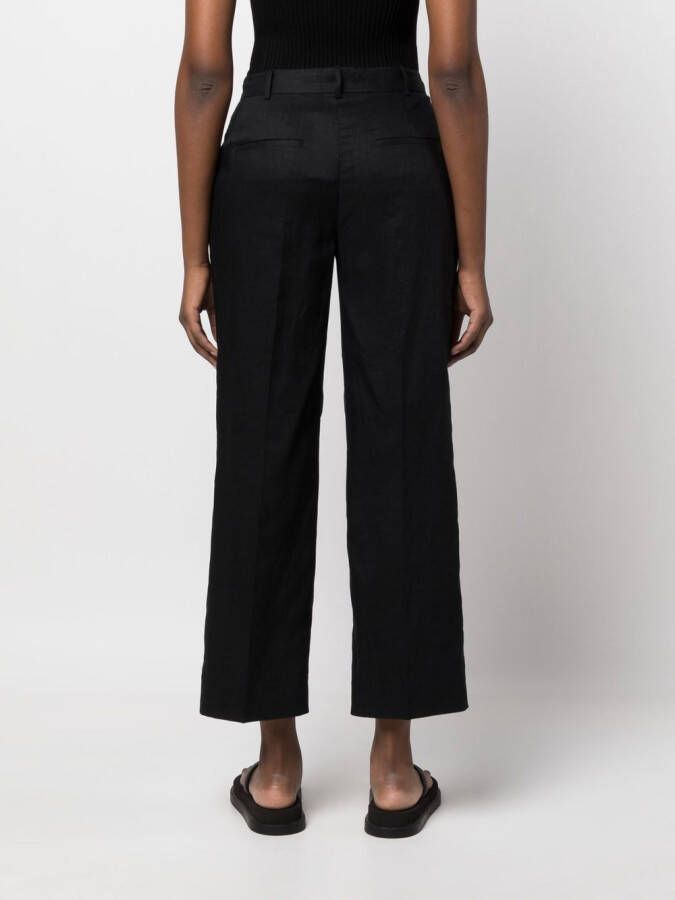 Calvin Klein Cropped broek Zwart