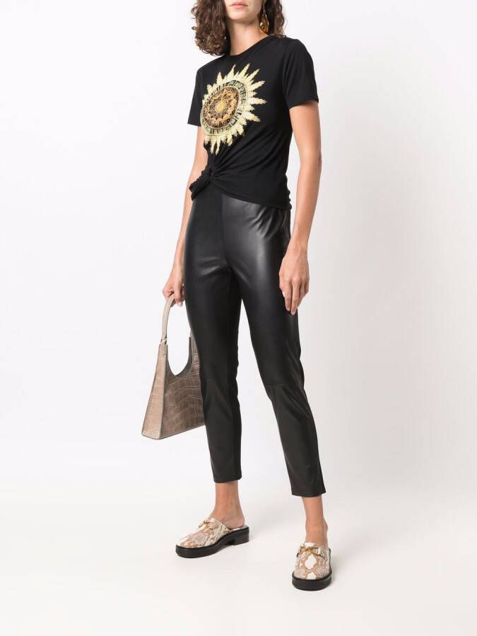 Calvin Klein Cropped legging Zwart