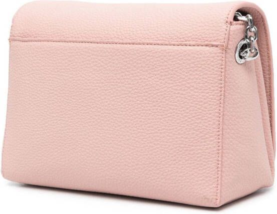 Calvin Klein Crossbodytas met logoplakkaat Roze