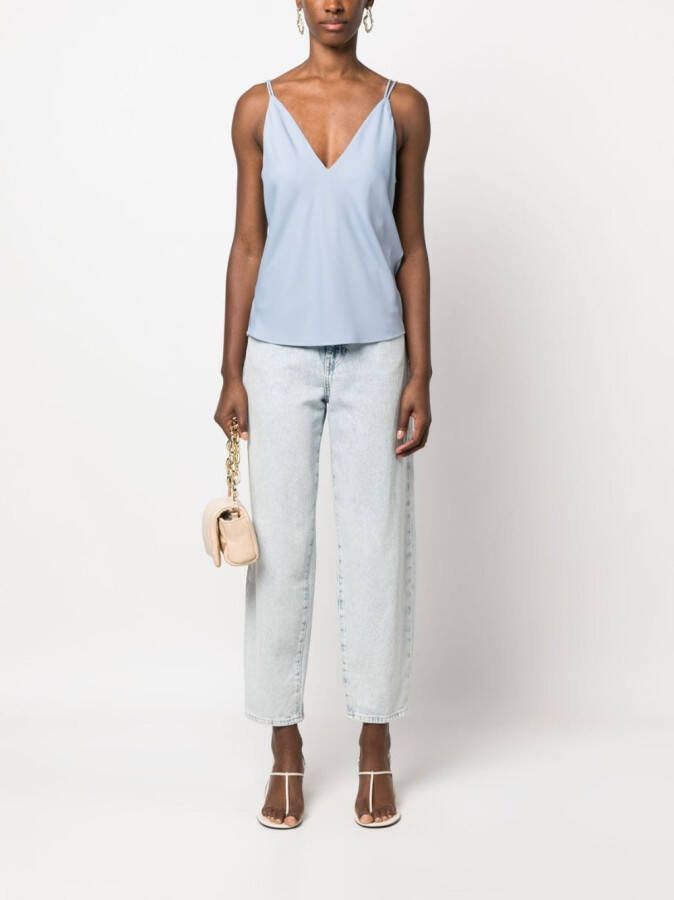 Calvin Klein Hemd met V-hals Blauw