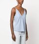 Calvin Klein Hemd met V-hals Blauw - Thumbnail 3