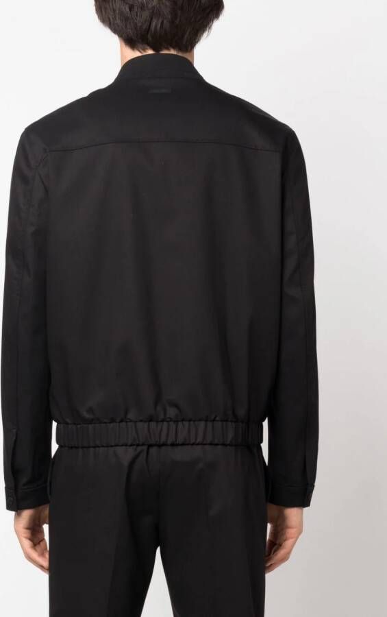 Calvin Klein Jack met bandkraag Zwart