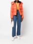 Calvin Klein Jeans Donsjack met logoprint Oranje - Thumbnail 2