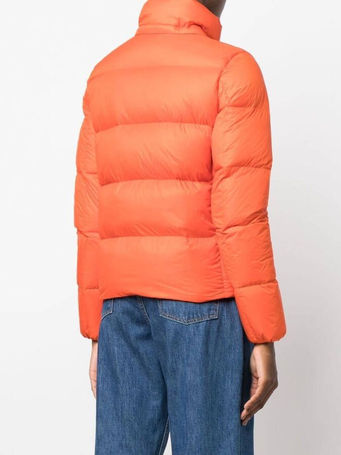 Calvin Klein Jeans Donsjack met logoprint Oranje