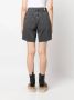 Calvin Klein Jeans Denim shorts met high waist Zwart - Thumbnail 4
