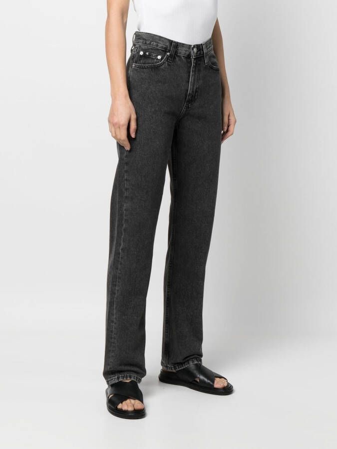 Calvin Klein Jeans Straight jeans Grijs
