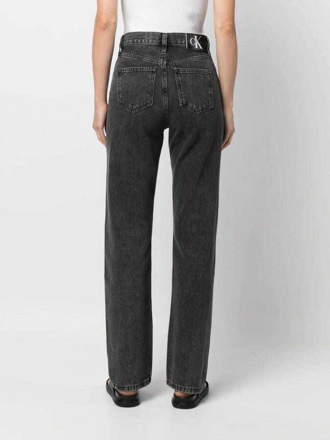 Calvin Klein Jeans Straight jeans Grijs