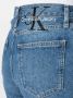 Calvin Klein Jeans met toelopende pijpen Blauw - Thumbnail 5